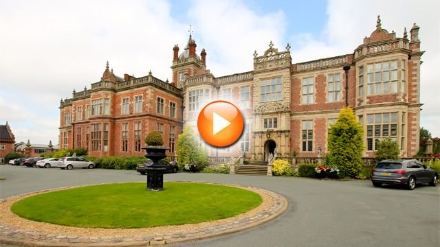 Crewe Hall Hotel Anglie - síla a krása tradic 